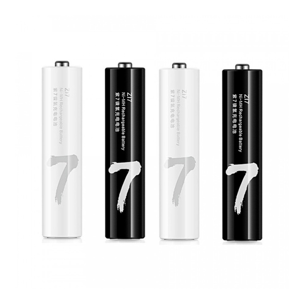 Батарейка аккумуляторная Ni-Mh ZMI, AAA, 700mAh, 1500 циклов перезарядки, 4 шт.